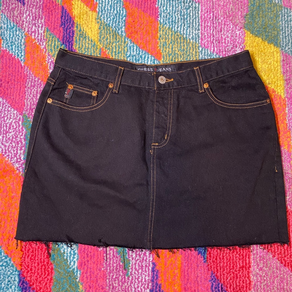 Guess Cut off Miniskirt